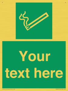 Custom E-Cigarettes/Vaping Permited Sign